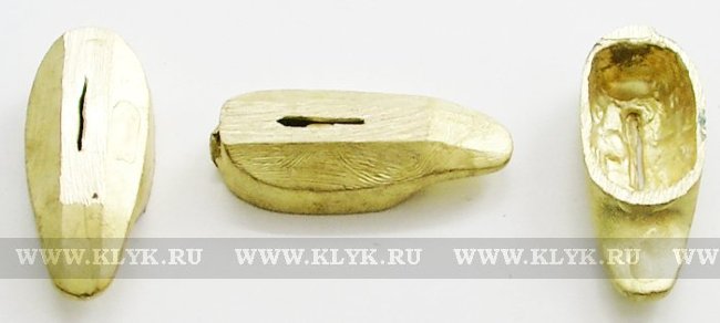 Гарда для ножа гладкая 2-3 (латунь)