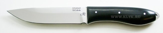 Нож Оборотень (сталь Х12МФ, граб) цельнометаллический