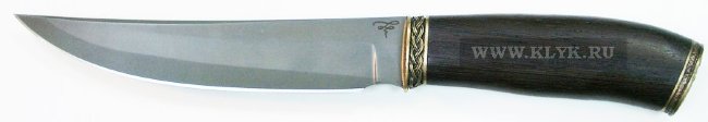Нож 071 большой (легированный булат, венге, бронза)